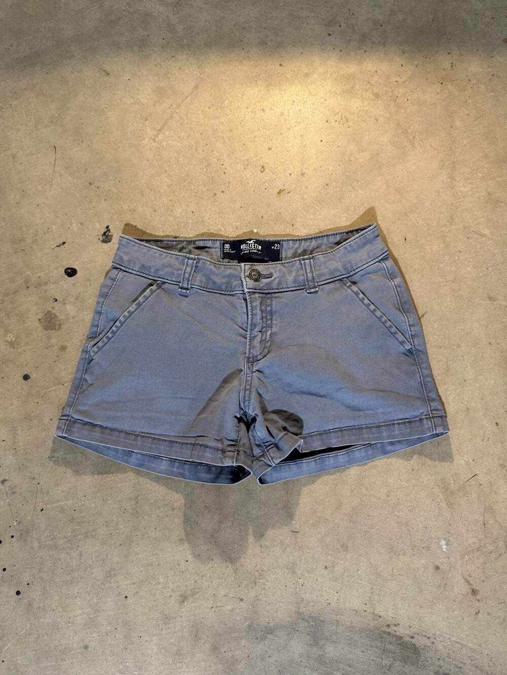 Hollister Low-Rise Short Size 00 Gray
